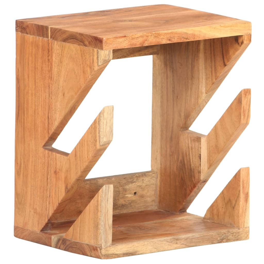 Wall Mounted Skateboard Holder 25x20x30 cm Solid Acacia Wood